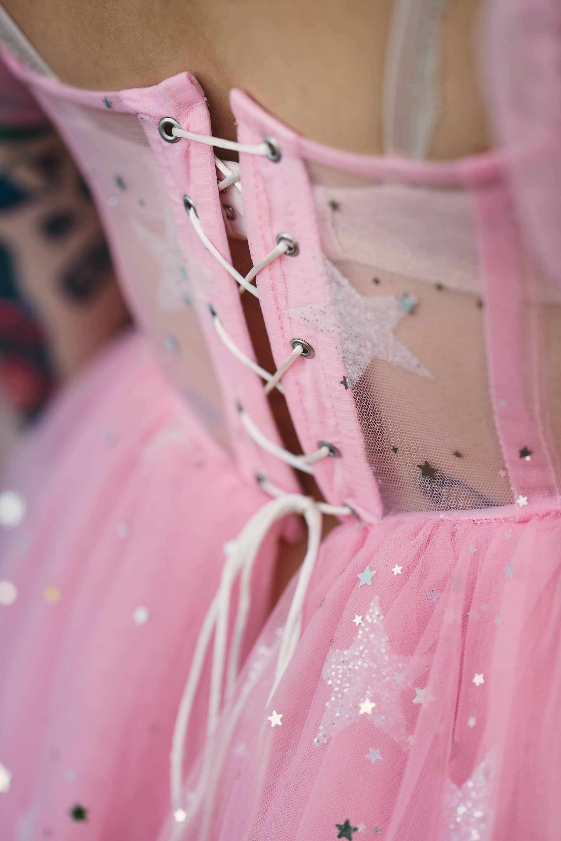 Pink Baby Doll Tulle Dress