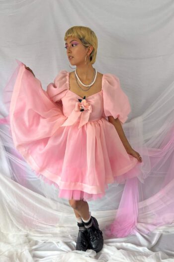 Lovely Rokoko - Blush Puffy Dress
