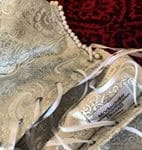 Lace up Cinderella wedding dress